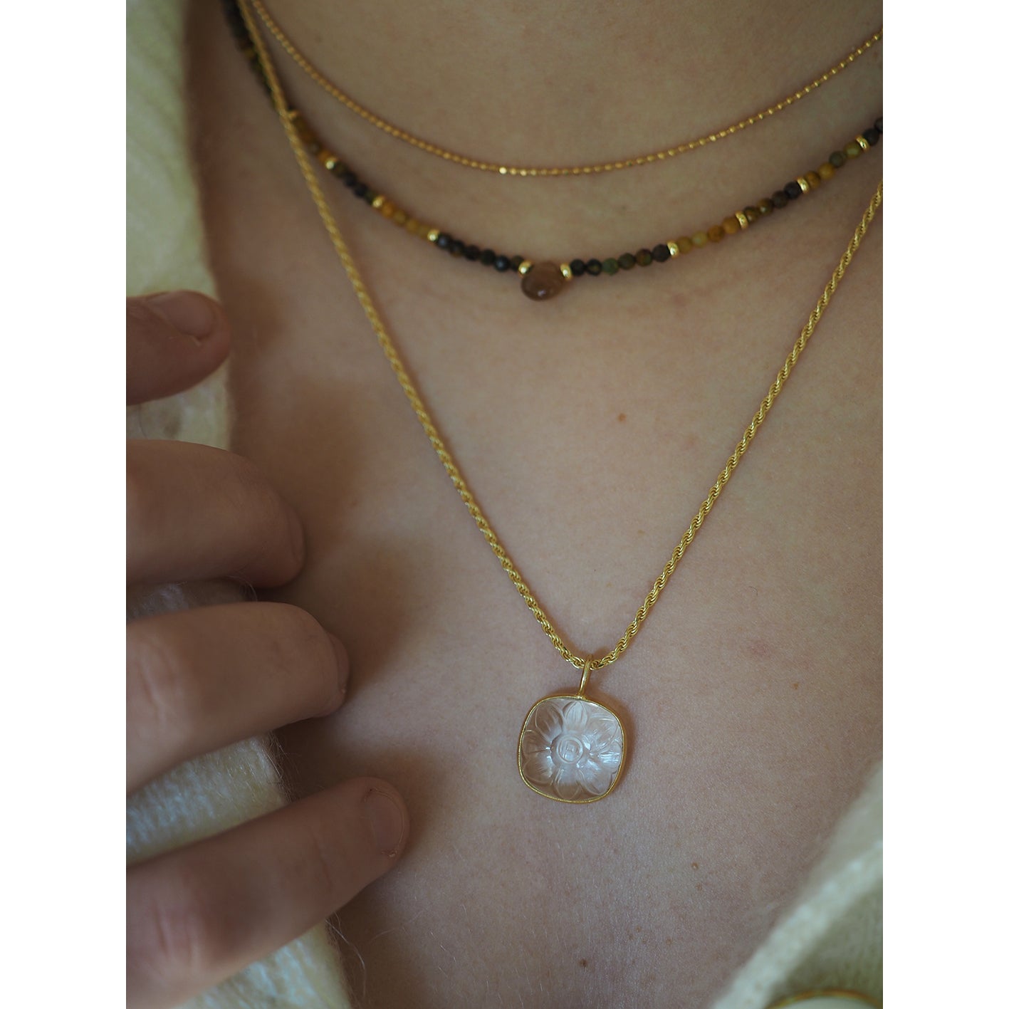 Charm Pendente quadrato