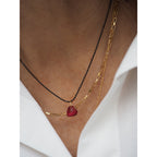 Collana Micropallini Black
