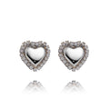 Orecchini Cuori Silver