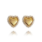 Orecchini Cuori Gold