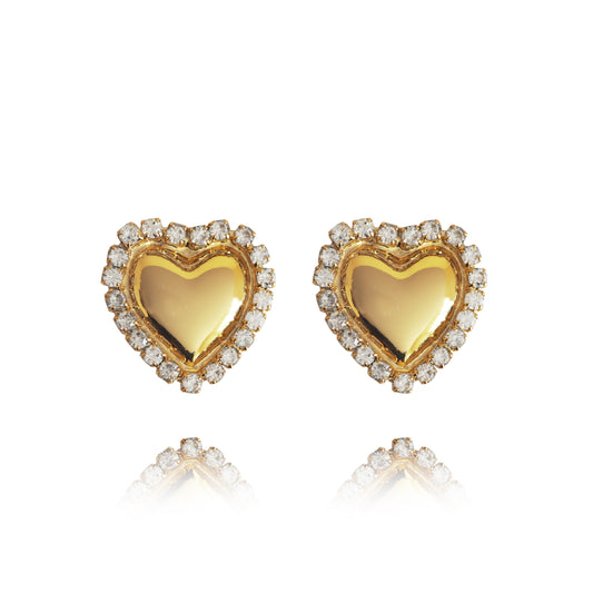 Orecchini Cuori Gold