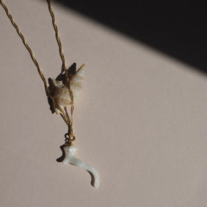 Collana Ondina corallo bianco