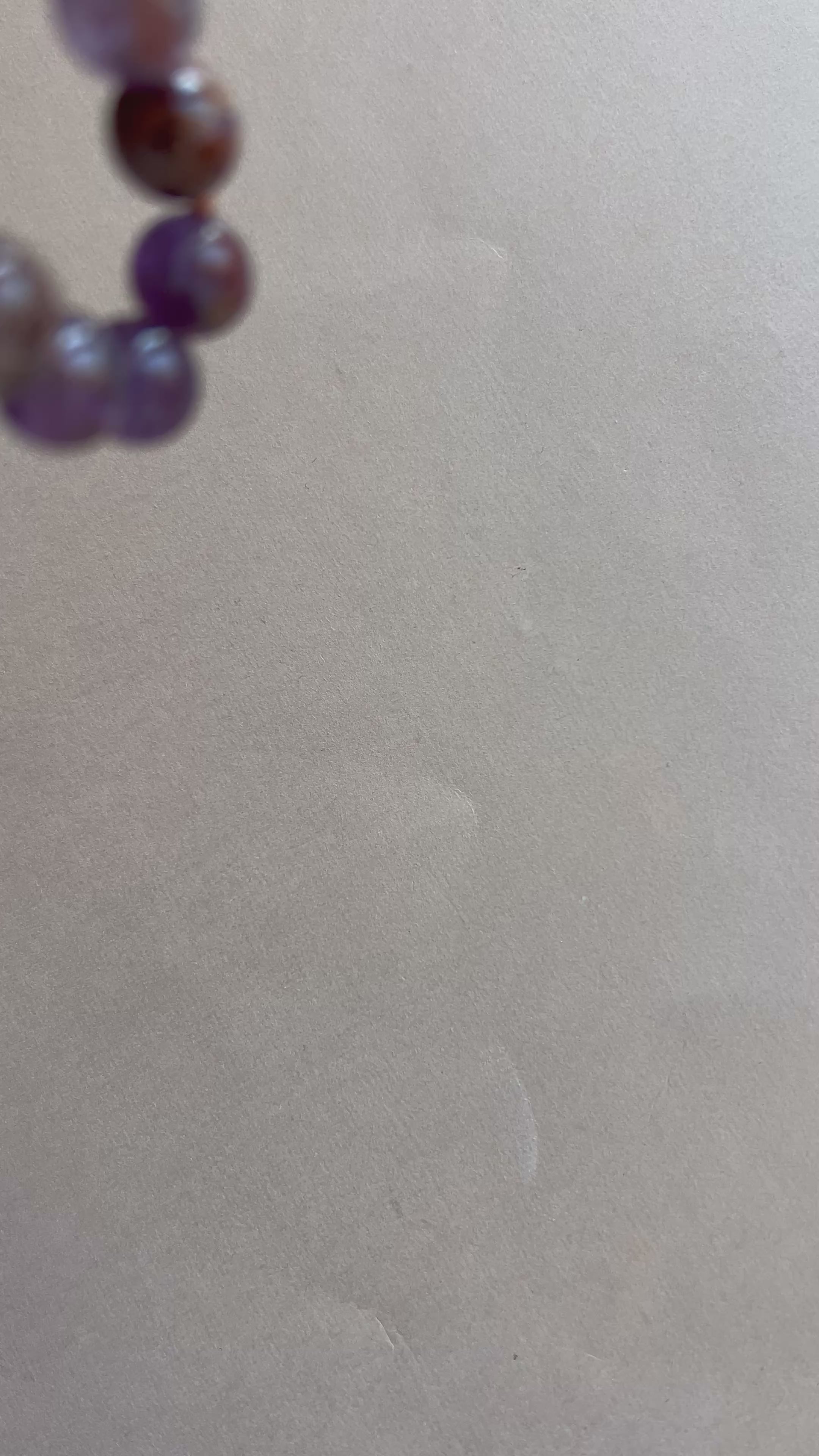 Collana Nodini Ametista Ematoide