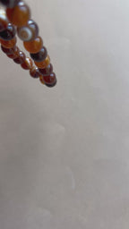 Collana Nodini Agata striata
