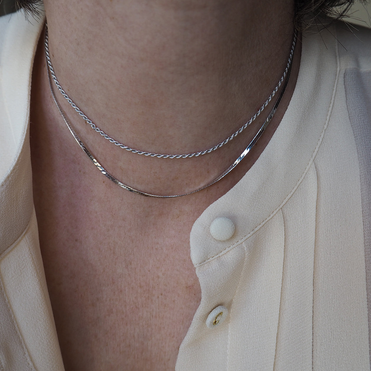 Chocker Colette mini silver