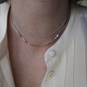 Chocker Colette mini silver