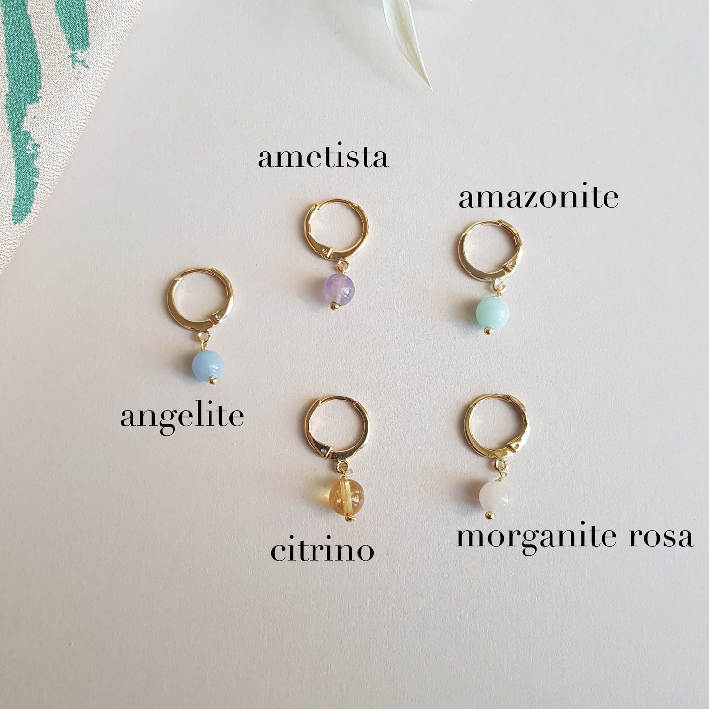 Microcerchi Stone Gold - pastel