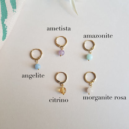 Microcerchi Stone Gold - pastel