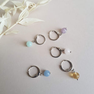 Microcerchi Stone Silver - pastel