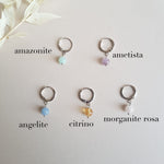 Carica l&#39;immagine nel visualizzatore di Gallery, Microcerchi Stone Silver - pastel
