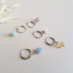 Carica l&#39;immagine nel visualizzatore di Gallery, Microcerchi Stone Silver - pastel
