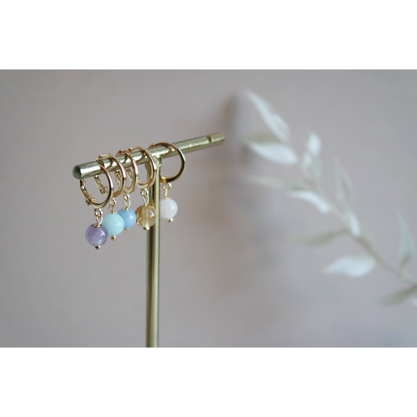Microcerchi Stone Gold - pastel