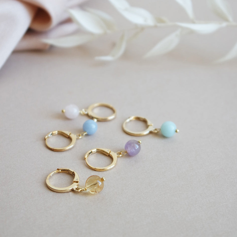 Microcerchi Stone Gold - pastel